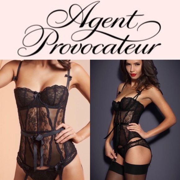Agent Provocateur Other - NWT Agent Provocateur Love BASQUE Black 36B